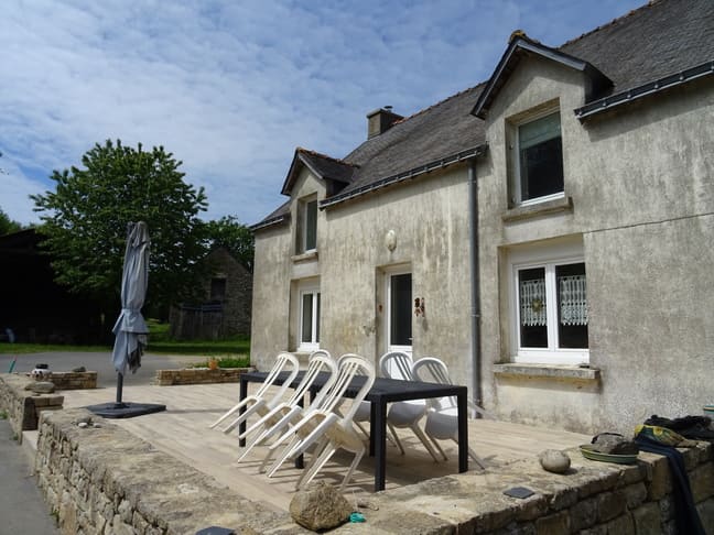 Hébergement Gite chambre kermual kerado elven vannes plage morbihan terrasse barbecue calme